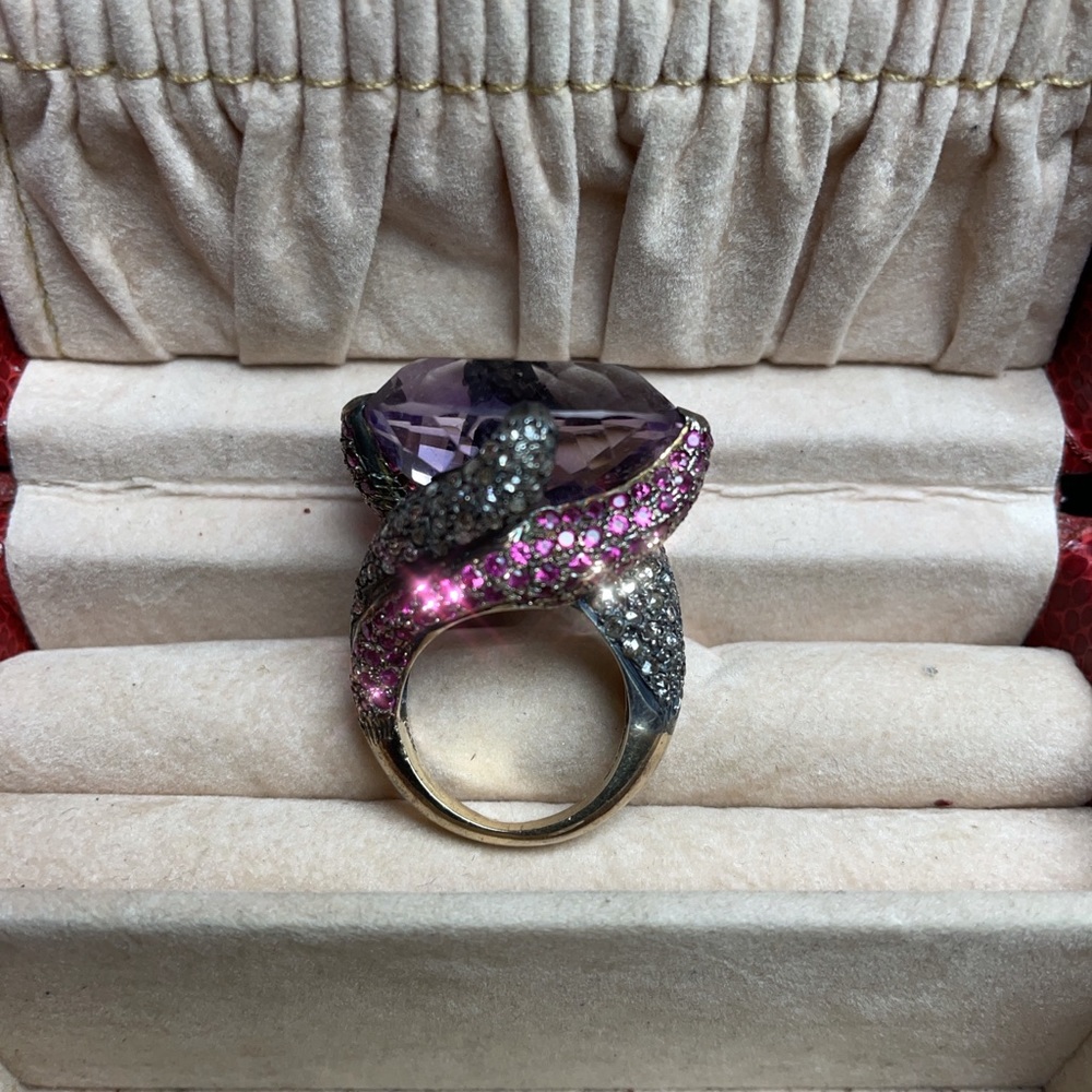 The Gem Palace amethyst ring